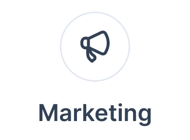 Marketing AI tutoring and solutions icon