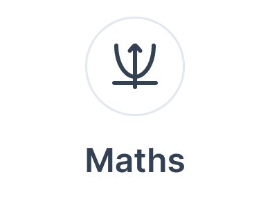 Math AI problem solver and help icon