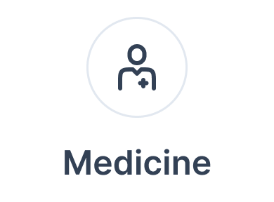 Medicine homework assistance and answers icon