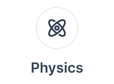 Physics AI problem solver and explanations icon